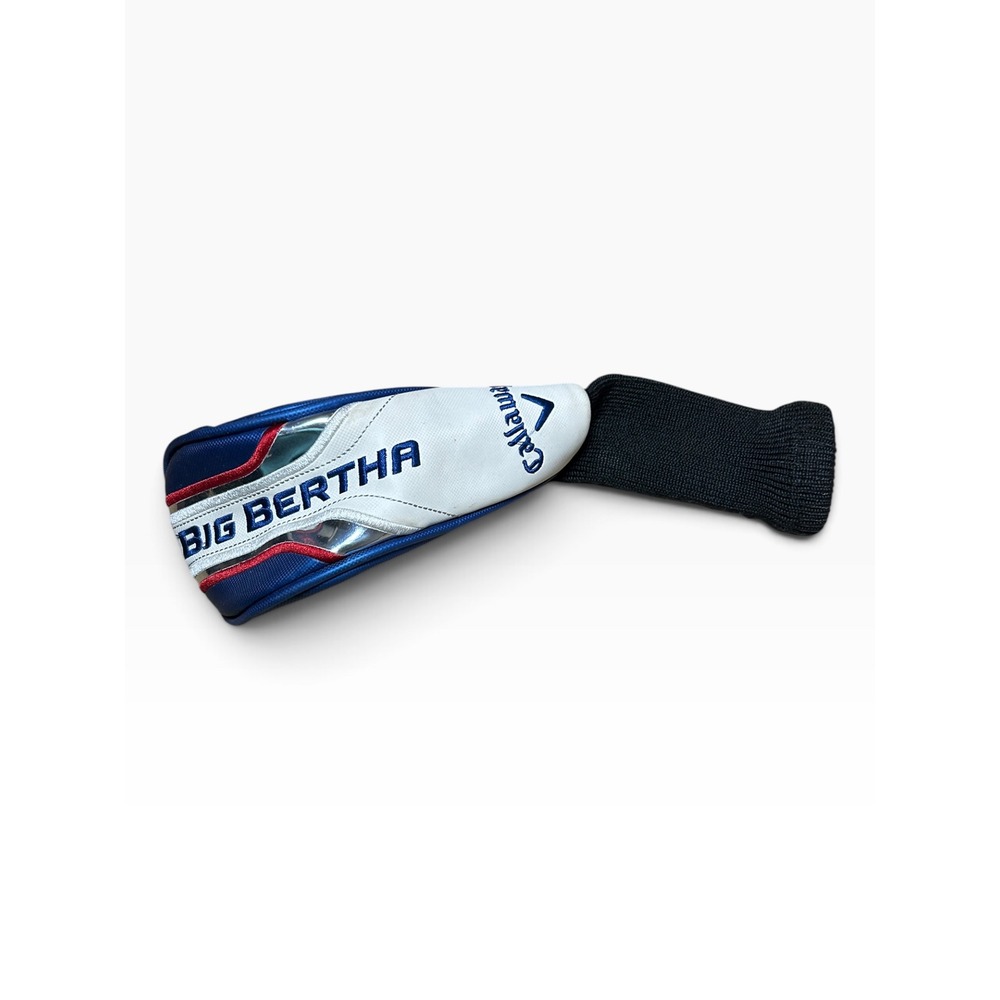 Callaway Big Bertha Hybrid Headcover Blue White Red Silver 3H Dial Sock